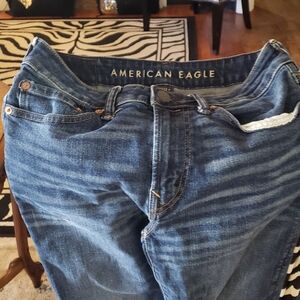 Boys American eagle original straight jeans size 29x30